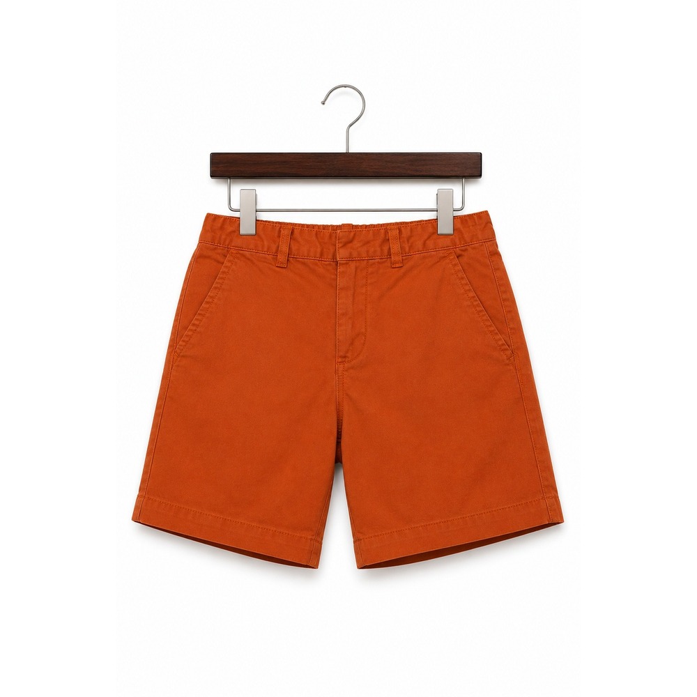 Gap Boys Shorts Size 3 Preppy Classic Chinos Solid Orange